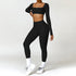 Winter Yoga-Set für Damen – High Waist Schnelltrocknend Lauf- und Fitness-Bekleidung Zweiteiler {{ DaniFest }}
