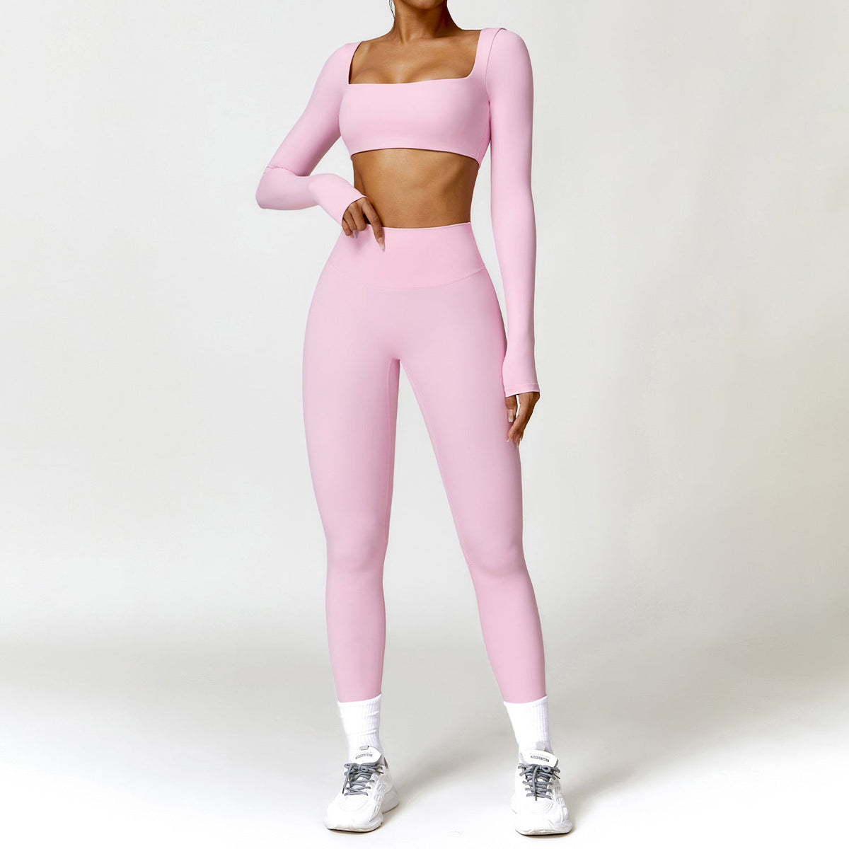 Winter Yoga-Set für Damen – High Waist Schnelltrocknend Lauf- und Fitness-Bekleidung Zweiteiler {{ DaniFest }}